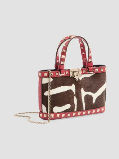 Valentino Women's Rockstud Mini Top Handle Bag | Thumbnail 5 Valentino Women's Rockstud Mini Top Handle Bag | Thumbnail 5