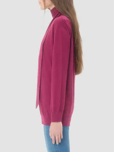 Valentino Women's Wool Sweater with Scarf | Thumbnail 4 Valentino Women's Wool Sweater with Scarf | Thumbnail 4