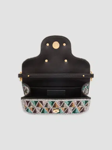 Valentino Women's Locò Small Embroidered Shoulder Bag | Thumbnail 3 Valentino Women's Locò Small Embroidered Shoulder Bag | Thumbnail 3
