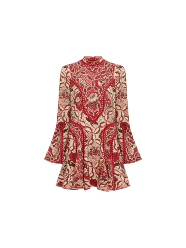 ALÉMAIS Women's Kenny Floral A-Line Mini Dress | Thumbnail 1 ALÉMAIS Women's Kenny Floral A-Line Mini Dress | Thumbnail 1