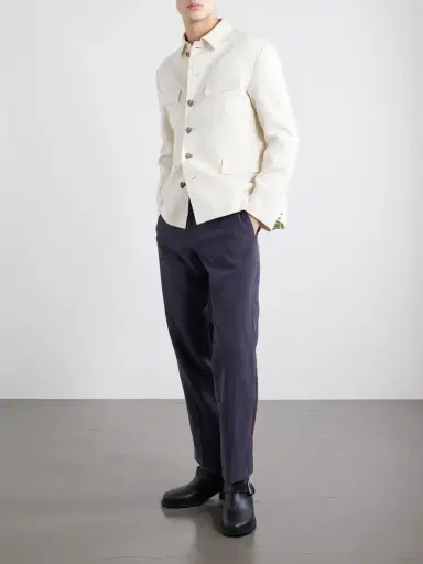 Enfants Riches Déprimés Mao's Linen Blazer - Men | Thumbnail 2 Enfants Riches Déprimés Mao's Linen Blazer - Men | Thumbnail 2