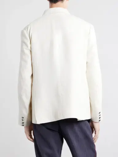 Enfants Riches Déprimés Mao's Linen Blazer - Men | Thumbnail 4 Enfants Riches Déprimés Mao's Linen Blazer - Men | Thumbnail 4