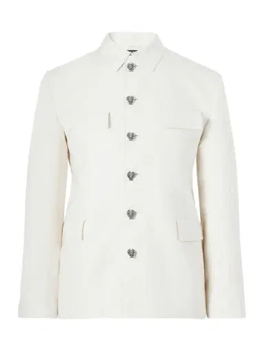 Enfants Riches Déprimés Mao's Linen Blazer - Men | Thumbnail 1 Enfants Riches Déprimés Mao's Linen Blazer - Men | Thumbnail 1