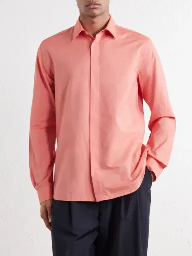 Paul Smith Cotton-Poplin Shirt - Men | Thumbnail 3 Paul Smith Cotton-Poplin Shirt - Men | Thumbnail 3