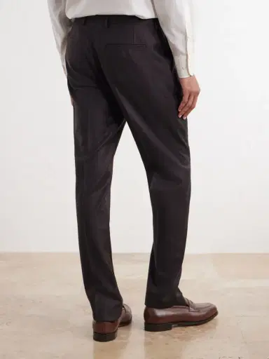 Paul Smith Straight-Leg Wool and Cashmere-Blend Flannel Trousers - Men | Thumbnail 4 Paul Smith Straight-Leg Wool and Cashmere-Blend Flannel Trousers - Men | Thumbnail 4
