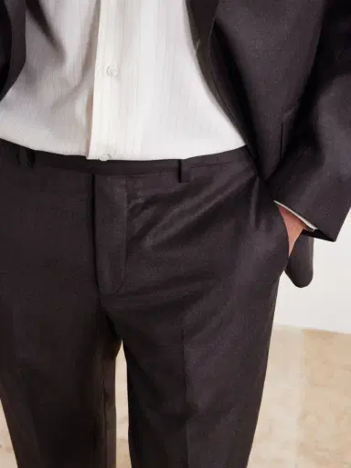 Paul Smith Straight-Leg Wool and Cashmere-Blend Flannel Trousers - Men | Thumbnail 5 Paul Smith Straight-Leg Wool and Cashmere-Blend Flannel Trousers - Men | Thumbnail 5