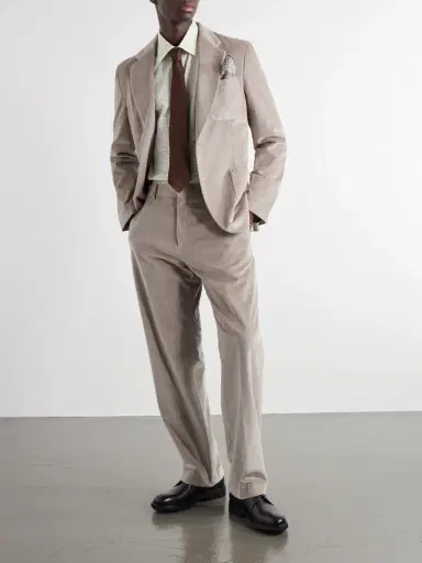 Paul Smith Straight-Leg Cotton-Stretch Corduroy Suit Trousers - Men | Thumbnail 2 Paul Smith Straight-Leg Cotton-Stretch Corduroy Suit Trousers - Men | Thumbnail 2