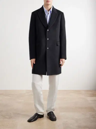 Paul Smith Wool and Cashmere-Blend Coat - Men | Thumbnail 3 Paul Smith Wool and Cashmere-Blend Coat - Men | Thumbnail 3