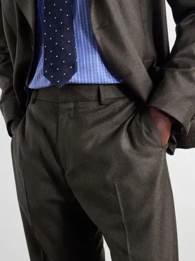 Paul Smith Straight-Leg Wool and Cashmere-Blend Fresco Suit Trousers - Men | Thumbnail 5 Paul Smith Straight-Leg Wool and Cashmere-Blend Fresco Suit Trousers - Men | Thumbnail 5
