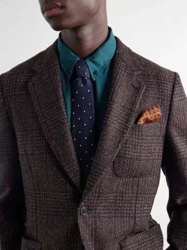 Paul Smith Wool-Blend Prince Of Wales Blazer - Men | Thumbnail 5 Paul Smith Wool-Blend Prince Of Wales Blazer - Men | Thumbnail 5