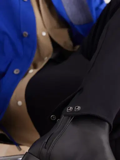 Loewe Tapered Leather-Trimmed Wool-Blend Twill Trousers - Men | Thumbnail 6 Loewe Tapered Leather-Trimmed Wool-Blend Twill Trousers - Men | Thumbnail 6