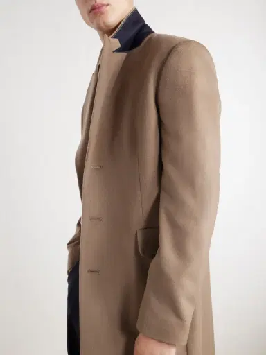 Paul Smith Wool and Cashmere-Blend Coat - Men | Thumbnail 5 Paul Smith Wool and Cashmere-Blend Coat - Men | Thumbnail 5