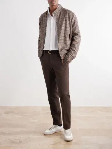 Slowear Incotex Tapered Cotton-Blend Twill Trousers - Men | Thumbnail 2 Slowear Incotex Tapered Cotton-Blend Twill Trousers - Men | Thumbnail 2