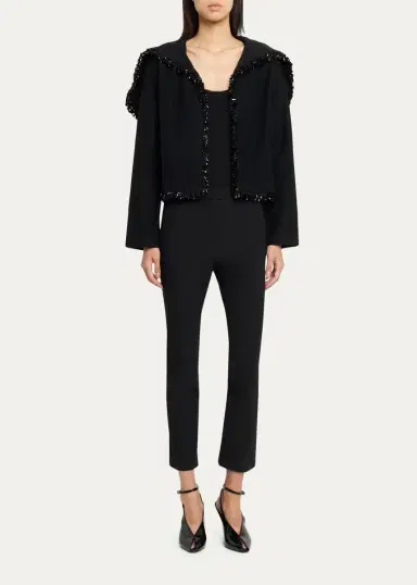 Diotima Band Embellished Sailor-Collar Jacket | Thumbnail 2 Diotima Band Embellished Sailor-Collar Jacket | Thumbnail 2