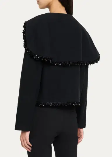 Diotima Band Embellished Sailor-Collar Jacket | Thumbnail 3 Diotima Band Embellished Sailor-Collar Jacket | Thumbnail 3