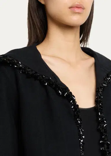 Diotima Band Embellished Sailor-Collar Jacket | Thumbnail 5 Diotima Band Embellished Sailor-Collar Jacket | Thumbnail 5