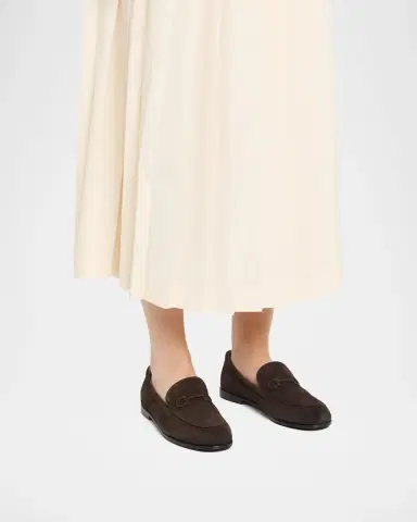 Ferragamo Suede Gancini Loafers | Thumbnail 2 Ferragamo Suede Gancini Loafers | Thumbnail 2