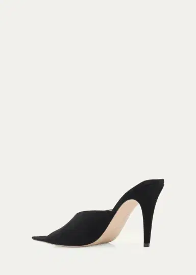 CHRISTEN 95mm Edge Suede Mules | Thumbnail 4 CHRISTEN 95mm Edge Suede Mules | Thumbnail 4