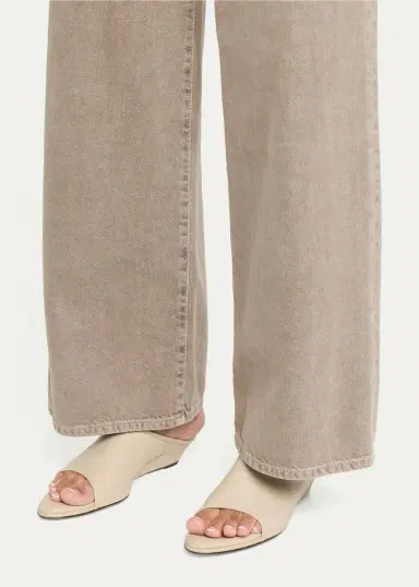 CHRISTEN 75mm Stretch Leather Wedge Mules | Thumbnail 2 CHRISTEN 75mm Stretch Leather Wedge Mules | Thumbnail 2