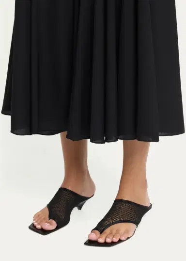 CHRISTEN 35mm Edge Stretch Mesh Mules | Thumbnail 2 CHRISTEN 35mm Edge Stretch Mesh Mules | Thumbnail 2
