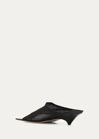 CHRISTEN 35mm Edge Stretch Mesh Mules | Thumbnail 4 CHRISTEN 35mm Edge Stretch Mesh Mules | Thumbnail 4