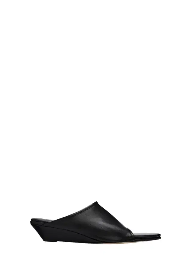 75mm Stretch Leather Wedge Mules 75mm Stretch Leather Wedge Mules