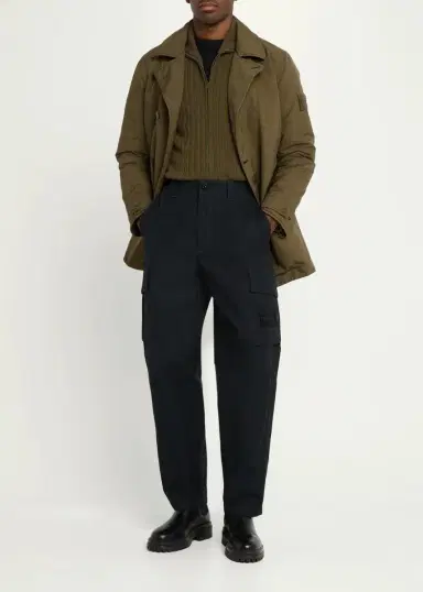 Stone Island Men's Canvas Cargo Pants | Thumbnail 2 Stone Island Men's Canvas Cargo Pants | Thumbnail 2