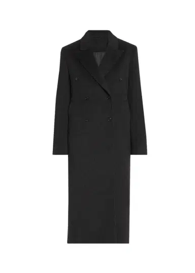 Loulou de Saison Rosco Wool-Cashmere Double-Breasted Long Coat | Thumbnail 1 Loulou de Saison Rosco Wool-Cashmere Double-Breasted Long Coat | Thumbnail 1