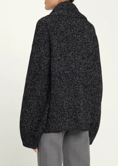 TOTEME Oversized Shawl-Lapel Cardigan | Thumbnail 3 TOTEME Oversized Shawl-Lapel Cardigan | Thumbnail 3