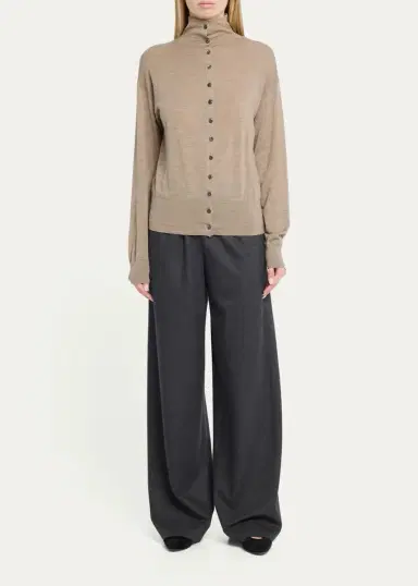 Maria McManus Mock-Neck Wool Cardigan | Thumbnail 2 Maria McManus Mock-Neck Wool Cardigan | Thumbnail 2