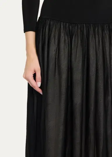 Maria McManus Boat-Neck Colorblock Midi Dress | Thumbnail 5 Maria McManus Boat-Neck Colorblock Midi Dress | Thumbnail 5