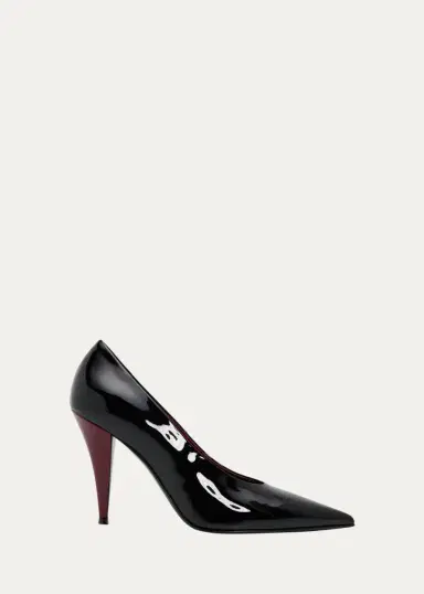 Givenchy 95mm Pointy Patent Leather Pumps | Thumbnail 4 Givenchy 95mm Pointy Patent Leather Pumps | Thumbnail 4