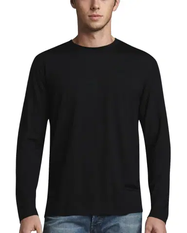 Derek Rose Basel 1 Long-Sleeve Jersey T-Shirt | Thumbnail 1 Derek Rose Basel 1 Long-Sleeve Jersey T-Shirt | Thumbnail 1