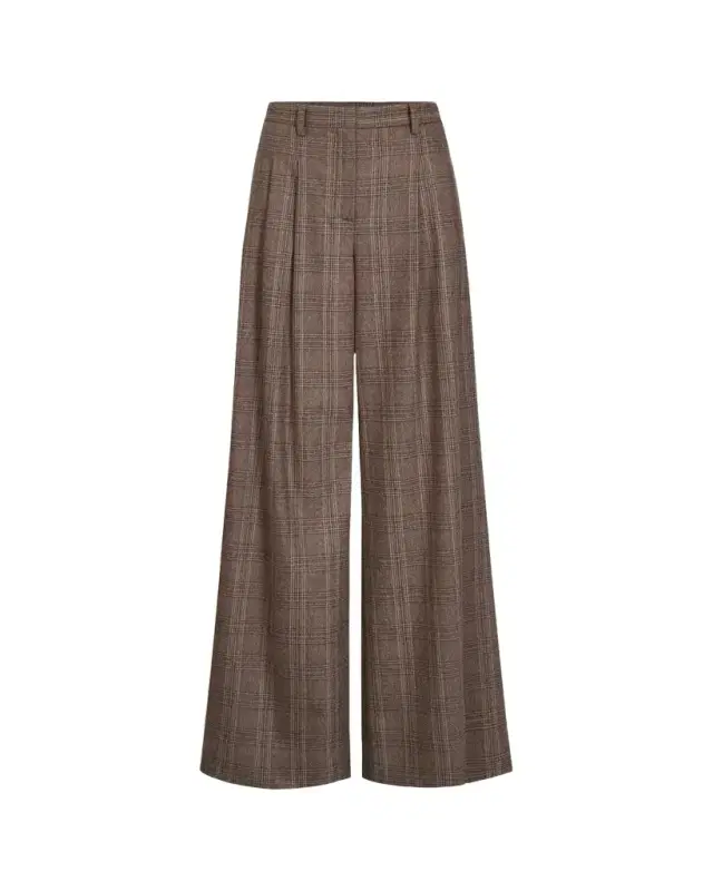 Avery Plaid Wool-Blend Pants Avery Plaid Wool-Blend Pants