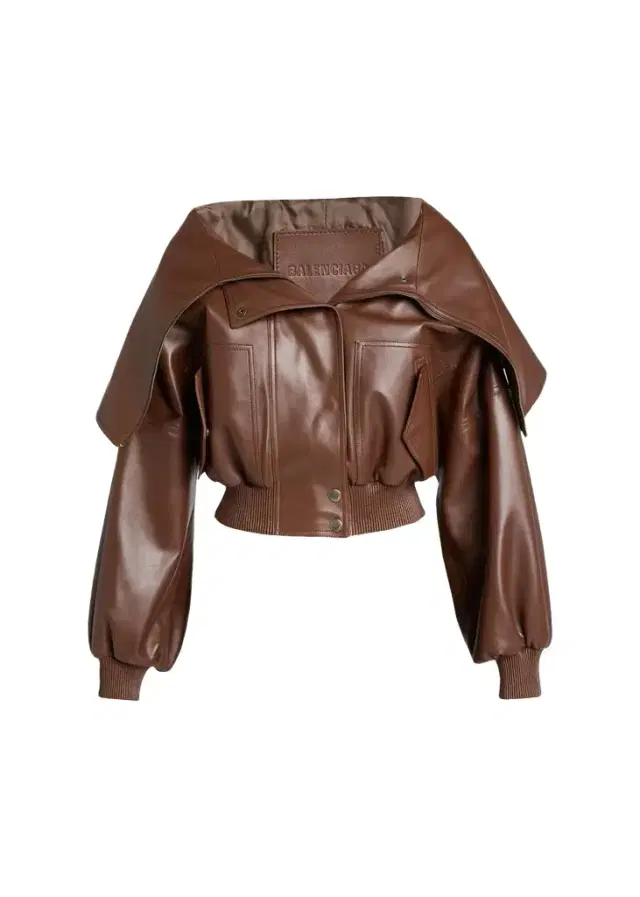 Wrap Collar Blouson Jacket Wrap Collar Blouson Jacket