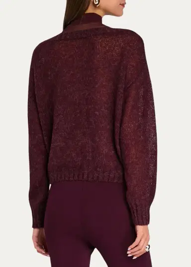 SEROYA Vada V-Neck Sweater | Thumbnail 3 SEROYA Vada V-Neck Sweater | Thumbnail 3