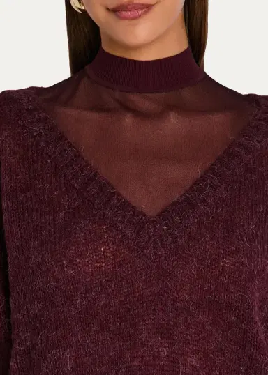 SEROYA Vada V-Neck Sweater | Thumbnail 5 SEROYA Vada V-Neck Sweater | Thumbnail 5