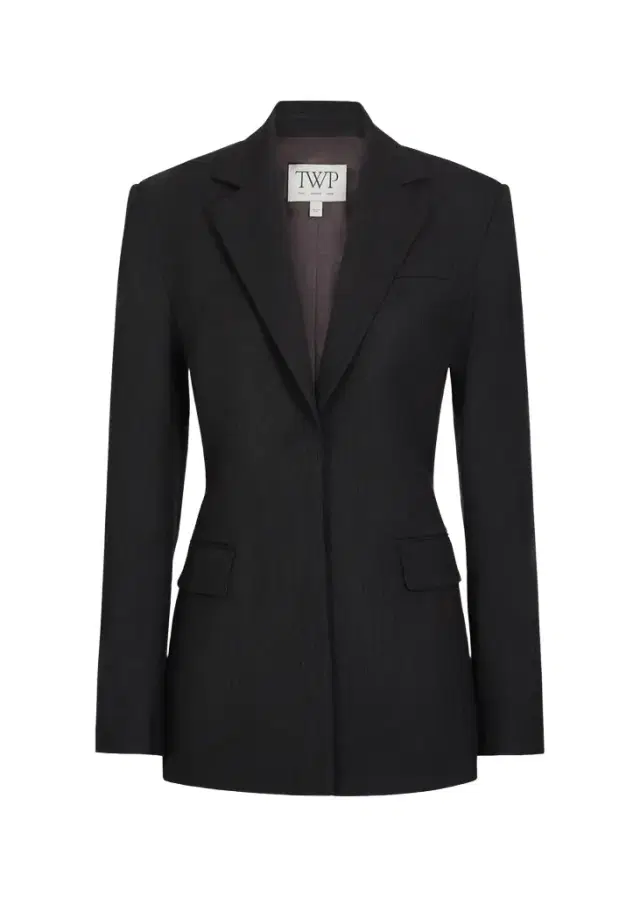 Notched Sloped Blazer Notched Sloped Blazer
