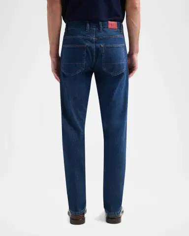 Isaia Men's Slim Straight-Fit Jeans | Thumbnail 3 Isaia Men's Slim Straight-Fit Jeans | Thumbnail 3