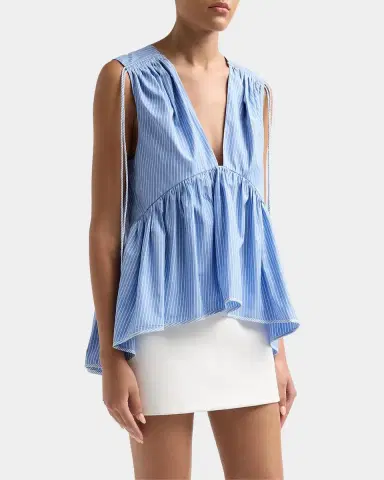 Aknvas Lamia Striped Poplin Top | Thumbnail 5 Aknvas Lamia Striped Poplin Top | Thumbnail 5