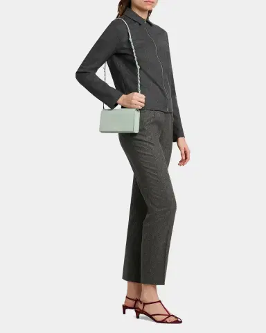 Jil Sander Stretch-Wool Zip-Front Shirt | Thumbnail 2 Jil Sander Stretch-Wool Zip-Front Shirt | Thumbnail 2