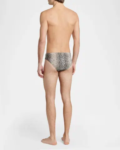 TOM FORD Boutique Men's Snake Jersey Swim Brief | Thumbnail 3 TOM FORD Boutique Men's Snake Jersey Swim Brief | Thumbnail 3