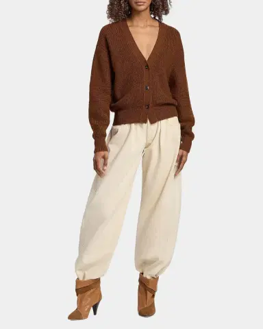 Isabel Marant Thelma Alpaca-Blend Cardigan | Thumbnail 2 Isabel Marant Thelma Alpaca-Blend Cardigan | Thumbnail 2