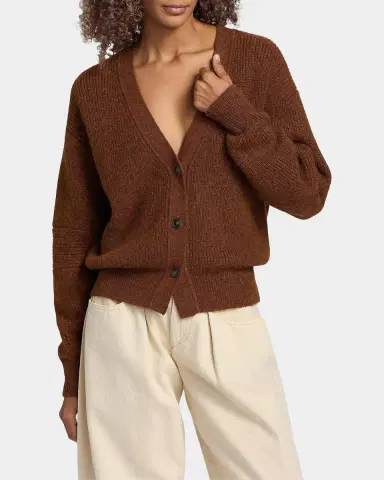 Isabel Marant Thelma Alpaca-Blend Cardigan | Thumbnail 4 Isabel Marant Thelma Alpaca-Blend Cardigan | Thumbnail 4