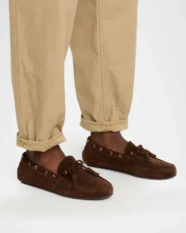 Ralph Lauren Harold Tassel Suede Driving Shoes | Thumbnail 2 Ralph Lauren Harold Tassel Suede Driving Shoes | Thumbnail 2