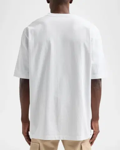 Marni Men's Cotton Oversized Crewneck T-Shirt | Thumbnail 3 Marni Men's Cotton Oversized Crewneck T-Shirt | Thumbnail 3