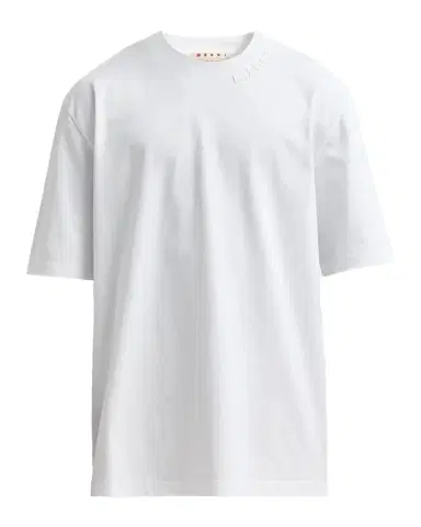 Marni Men's Cotton Oversized Crewneck T-Shirt | Thumbnail 1 Marni Men's Cotton Oversized Crewneck T-Shirt | Thumbnail 1