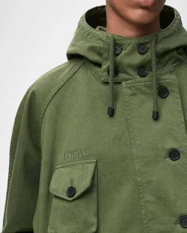 Loewe Utility Short Parka Jacket | Thumbnail 4 Loewe Utility Short Parka Jacket | Thumbnail 4
