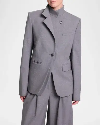 TWP The Double Take Stretch Wool Blazer | Thumbnail 4 TWP The Double Take Stretch Wool Blazer | Thumbnail 4