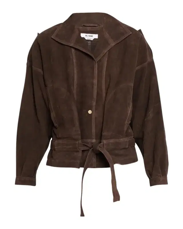 Debbie Belted Suede Jacket Debbie Belted Suede Jacket
